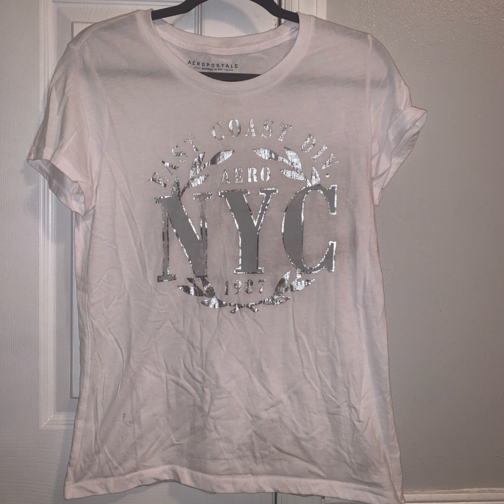 Aeropostale white Tee